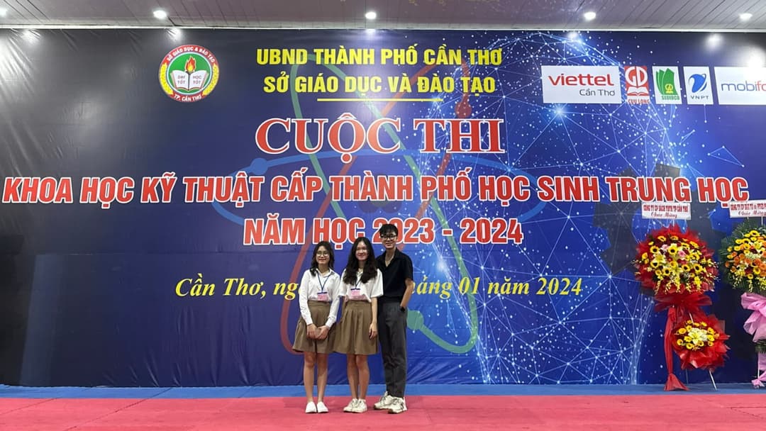 Cuộc thi Khoa học kỹ thuật cấp thành phố học sinh trung học năm học 2023 - 2024