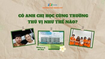 chị em học cùng trường